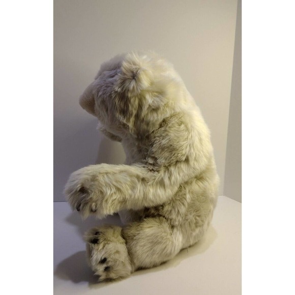 GUND American Eagle Outfitters 18" Realistic Plush Polar Bear Stuffed Animal - Picture 5 of 11